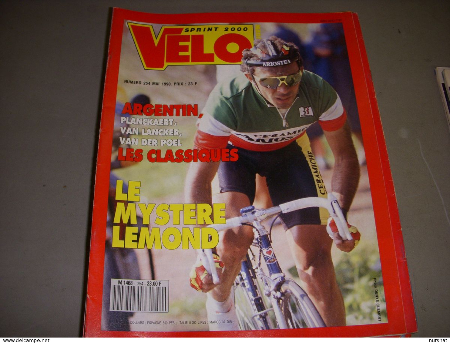 VELO MAG 254 05.1990 CLASSIQUES ARGENTIN PLANCKAERT VAN DER POEL LEMOND MOTTET - Sport