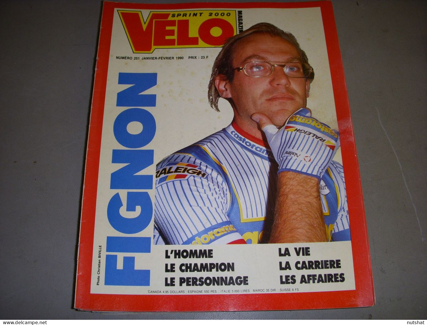 VELO MAG 251 01.1990 SPECIAL FIGNON CYCLO CROSS LAVAINNE ALAIN DANIEL - Sport