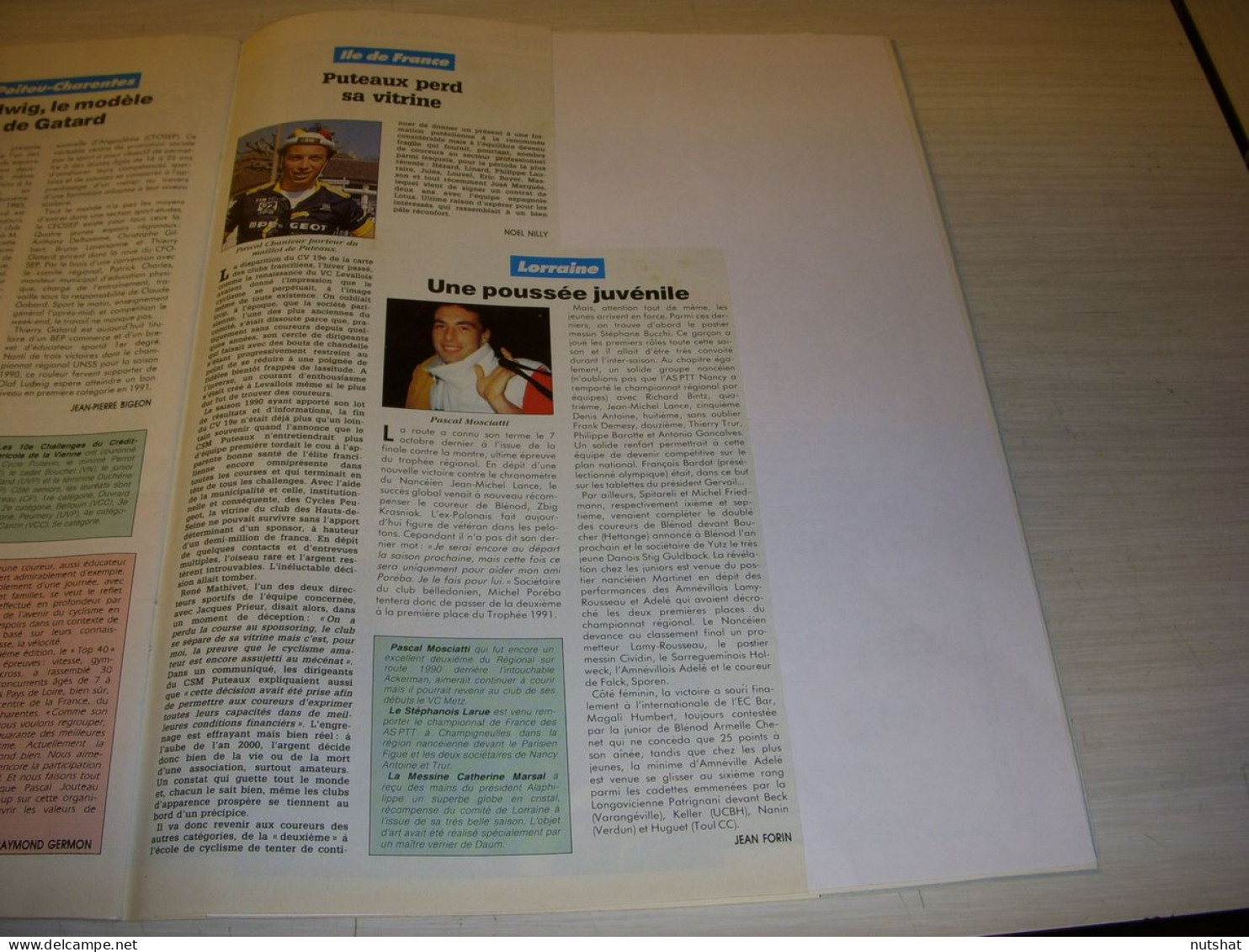 VELO MAG 261 12.1990 FORZA ITALIA BUGNO SPECIAL CYCLISME ITALIEN - Deportes