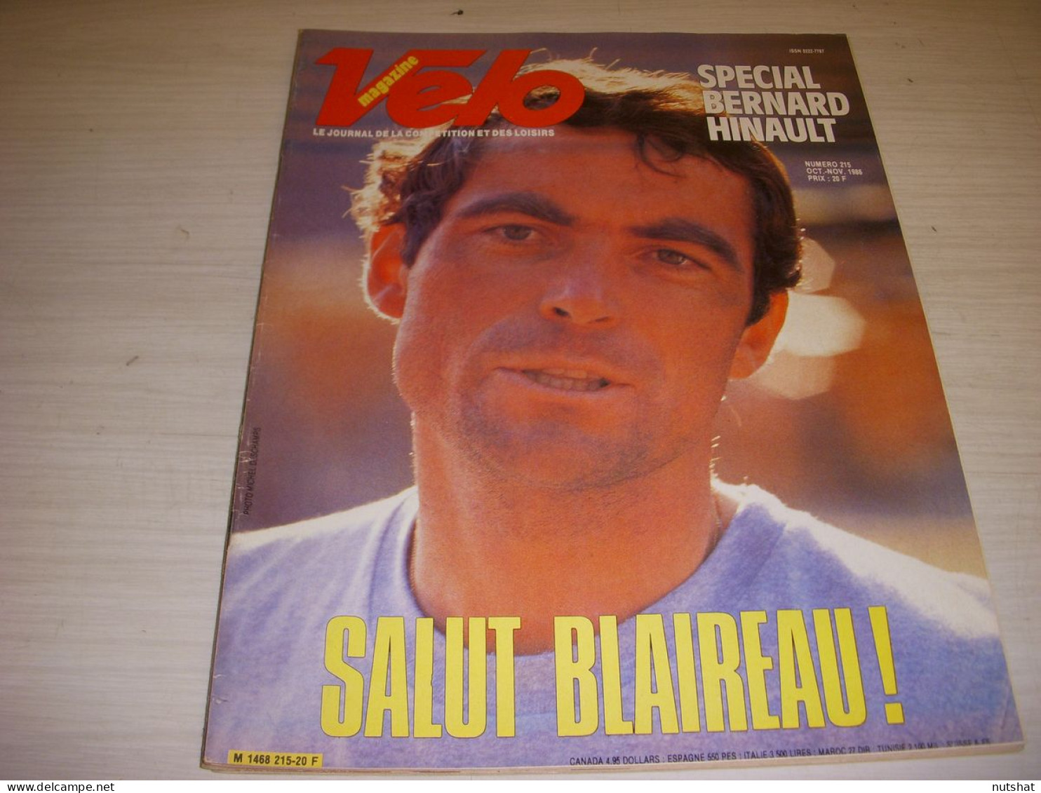 VELO MAG 215 10.1986 SPECIAL HINAULT ANDERSON LONGO KELLY INDURAIN - Deportes