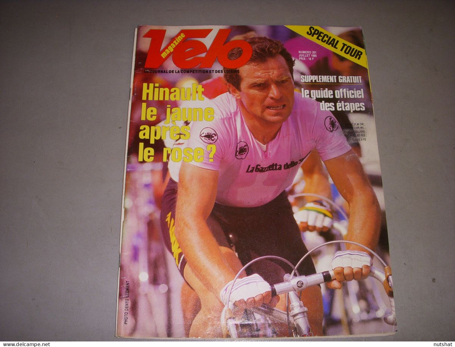 VELO MAG 201 07.1985 SPECIAL AVANT TOUR HINAULT CRIQUELION MILLAR DELGADO - Sport