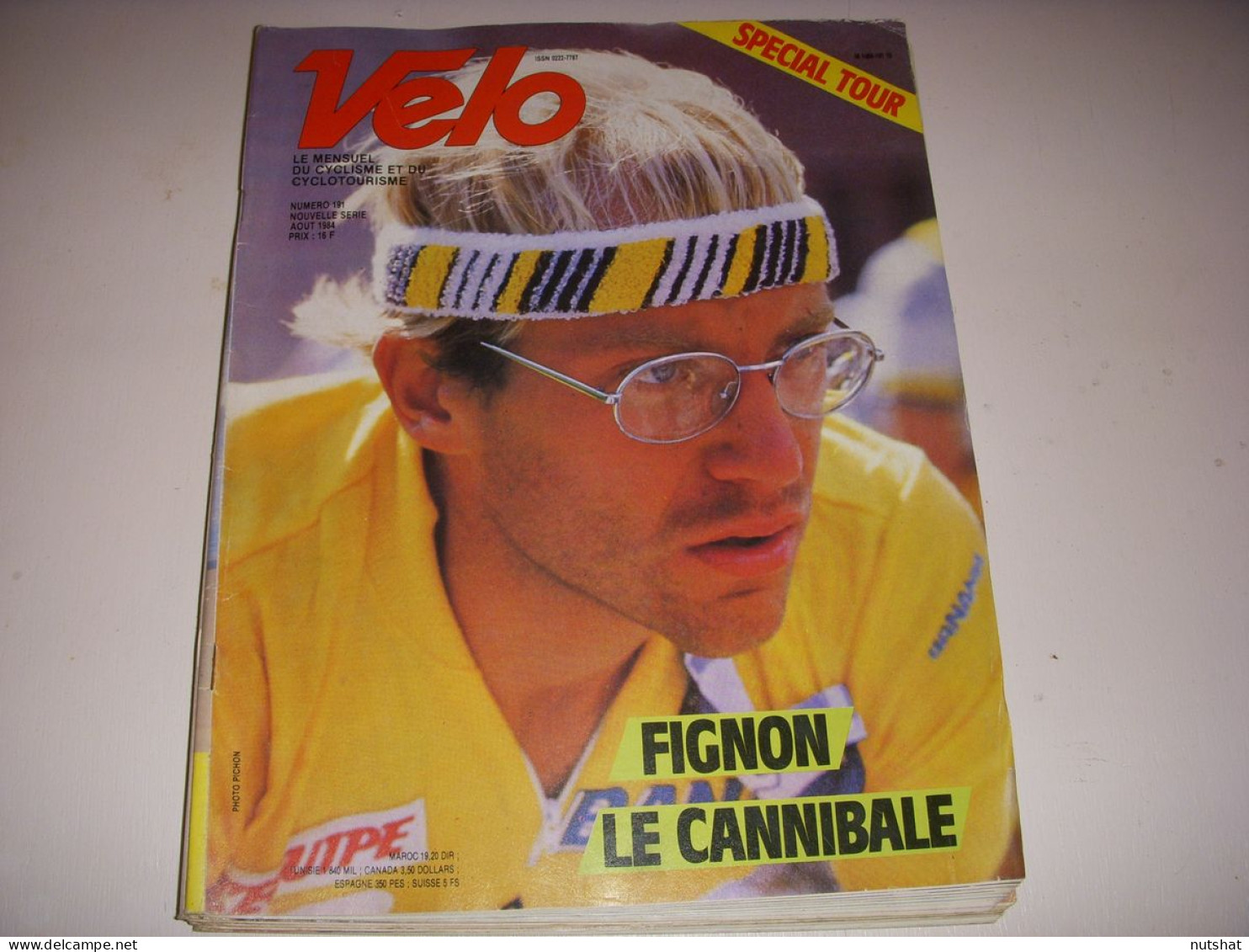 VELO MAG 191 08.1984 MIROIR DU TOUR FIGNON HINAULT LE PARTANTS RESUME Des ETAPES - Sport