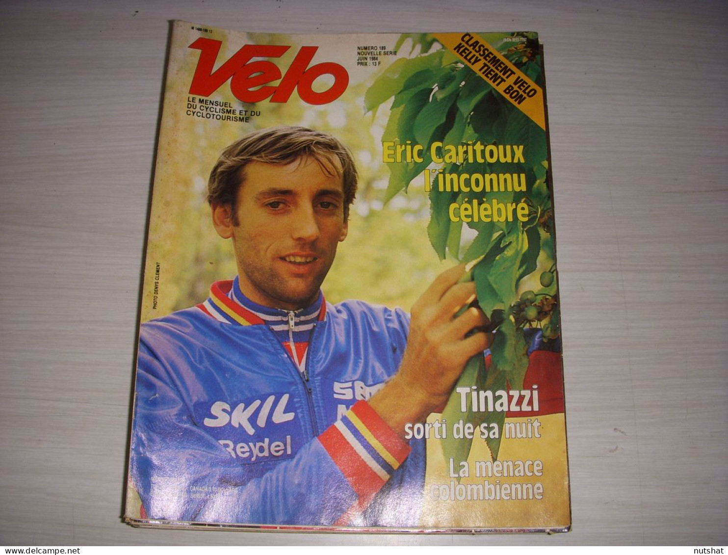 VELO MAG 189 06.1984 CARITOUX TINAZZI MORT AGOSTINHO COLOMBIE DUELS Du GIRO - Sport