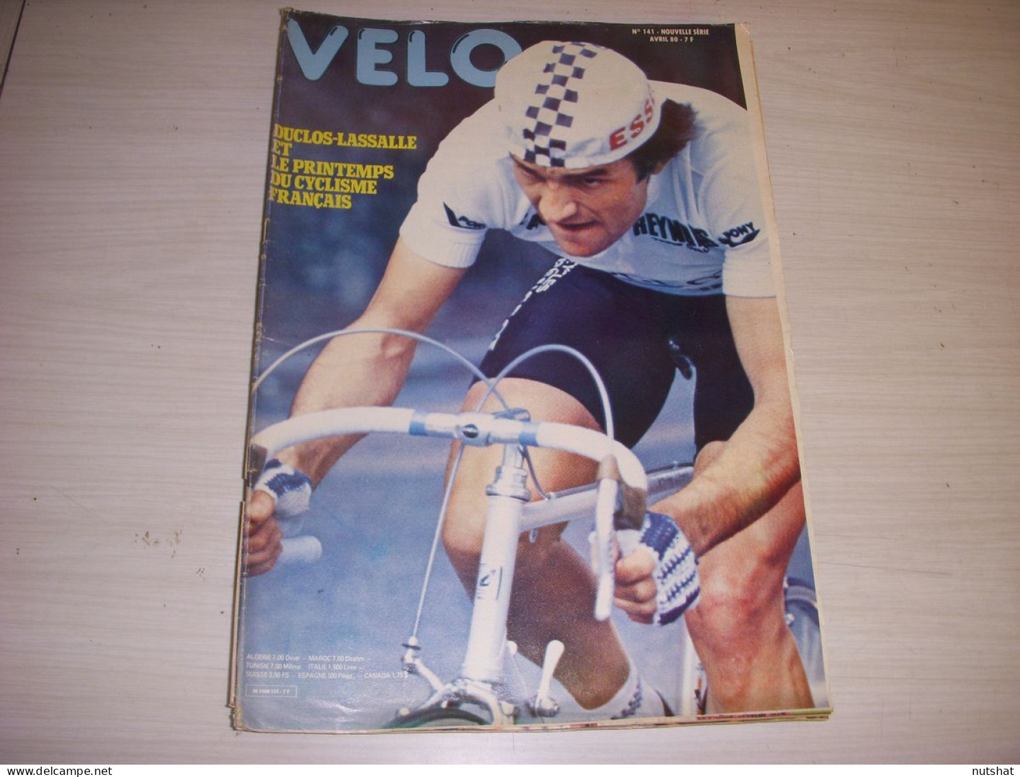 FRANCE VELO 141 04.1980 DUCLOS LASSALLE PEUGEOT CONTINI DE WOLF WILLEMS HINAULT - Sport