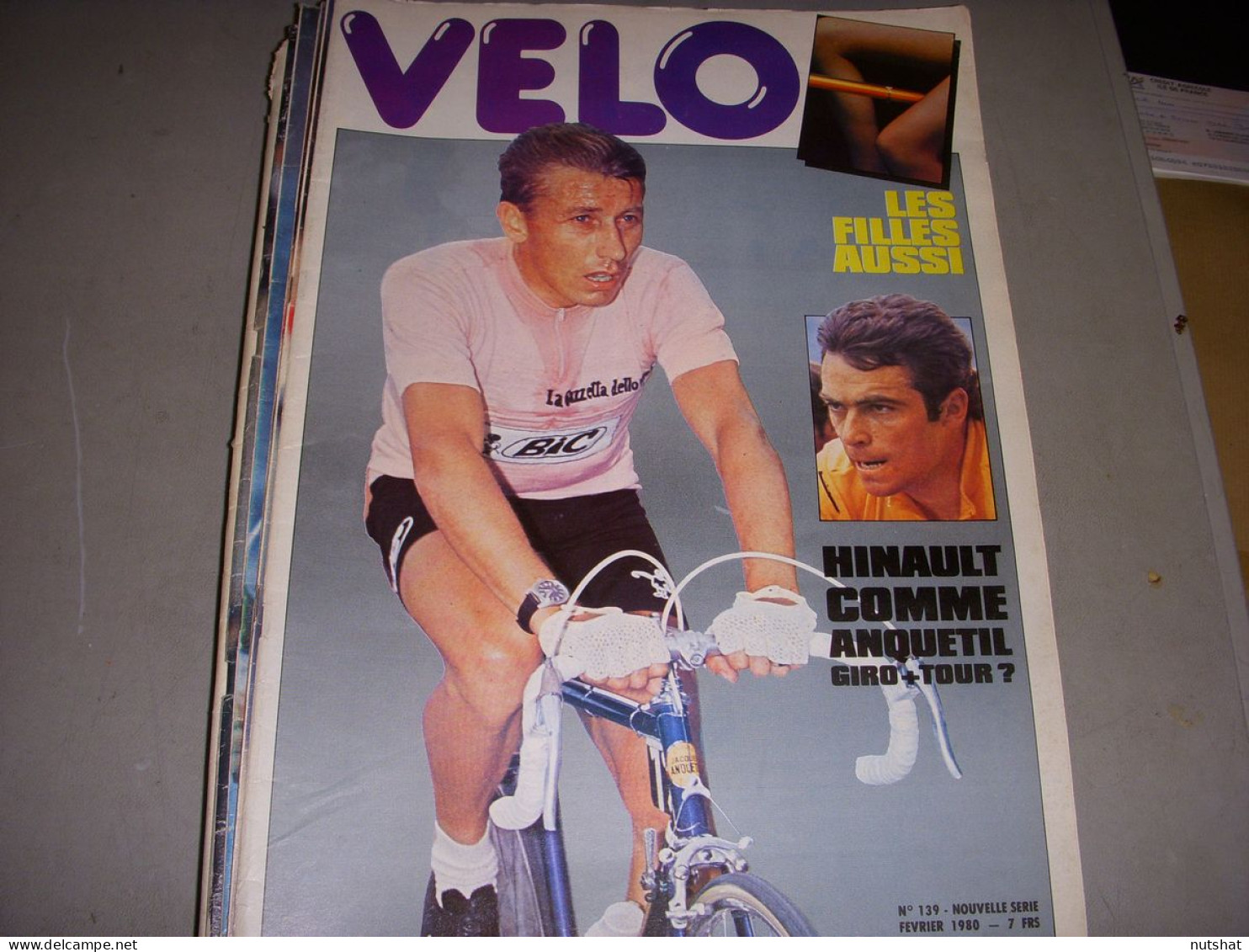 FRANCE VELO 139 02.1980 DOUBLE GIRO TOUR HINAULT ANQUETIL CYCLISME FEMININ - Sport