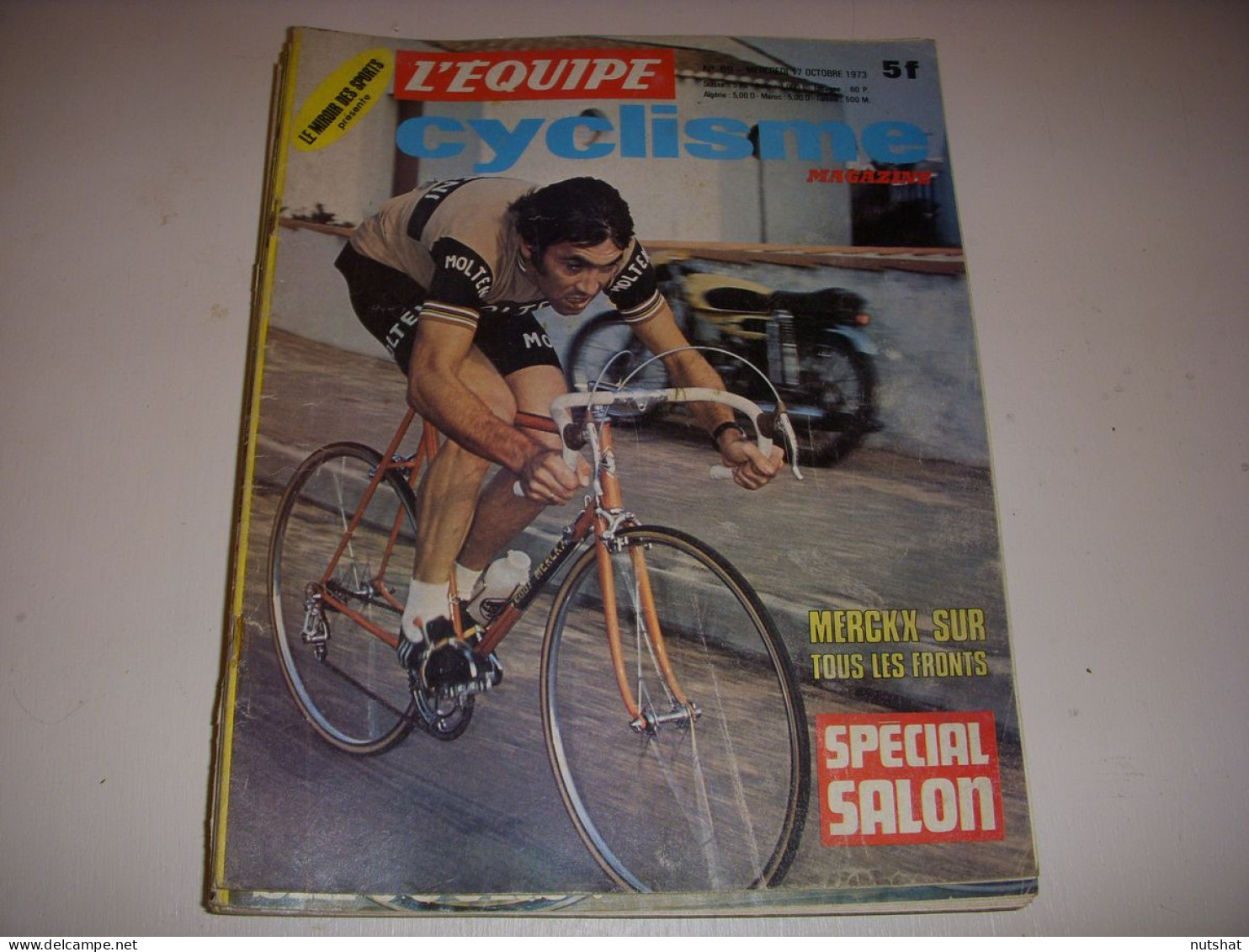 CYCLISME MAG 069 10.1973 MERCKX OCANA OVION MOLINERIS SALON Du CYCLE - Deportes