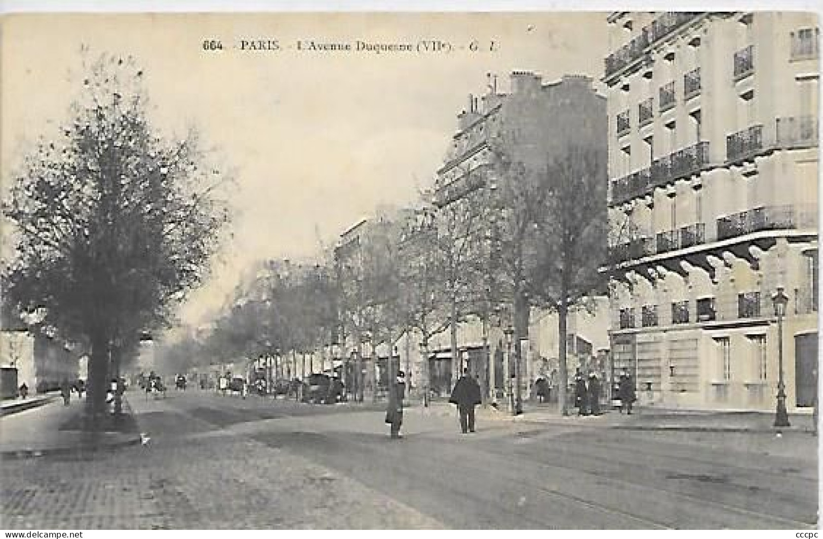 CPA Paris L'Avenue Duquesne - Arrondissement: 07