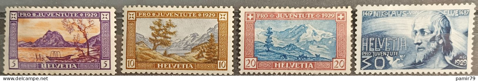 1929 Pro Juventute Postfrisch** - Nuovi