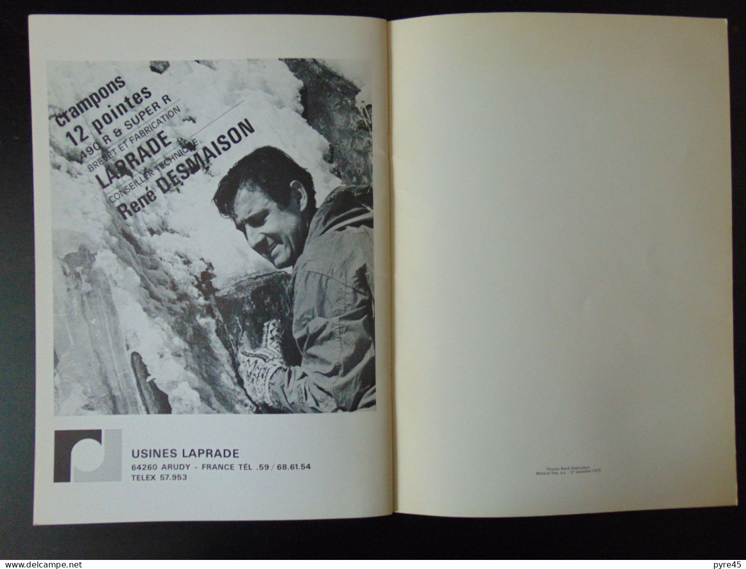 Revue " Combat Pour Une Hivernale " René Demaison, 12 Pages, 1975 - Sport