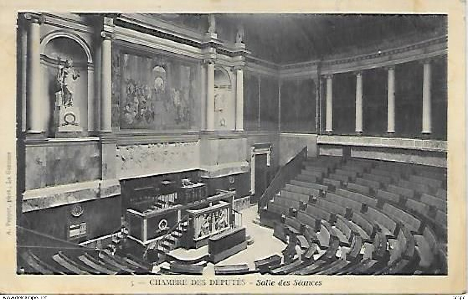 CPA Paris Chambre Des Députés - Salle Des Séances - Paris (07)