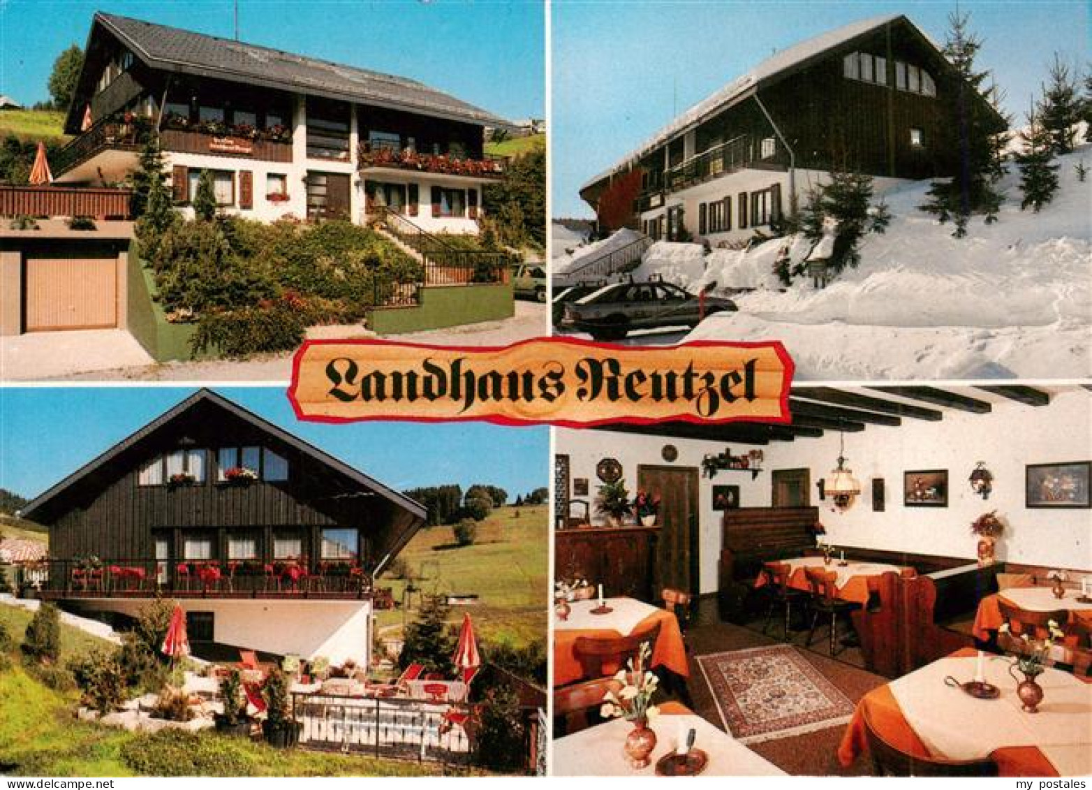 73927880 Todtnauberg Landhaus Reutzel Terrasse Gastraum - Todtnau