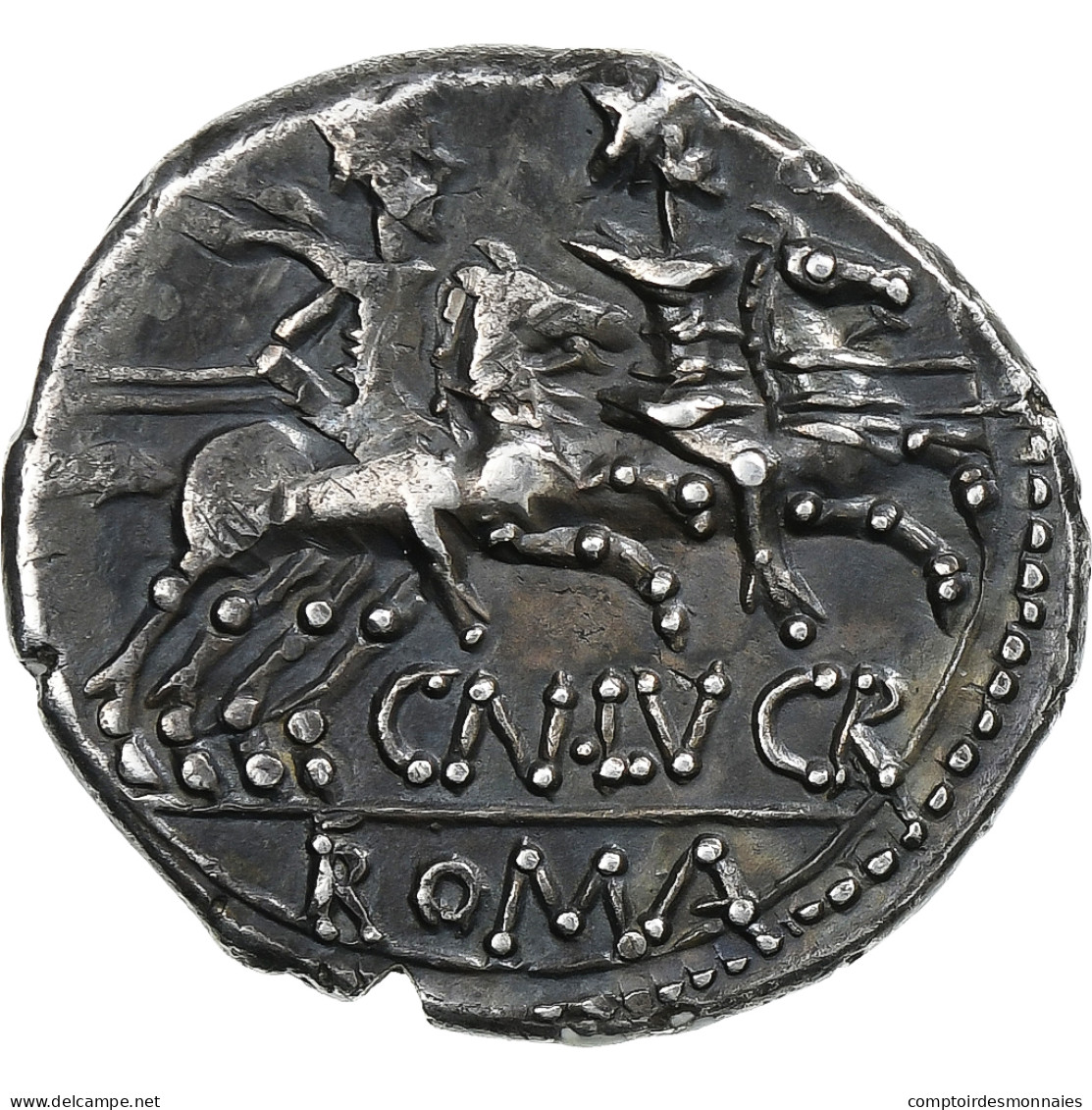 Lucretia, Denier, 136 BC, Rome, Argent, TTB+, Crawford:237/1 - République (-280 à -27)