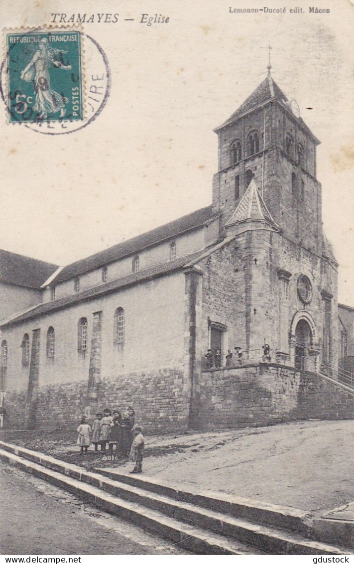 Saône-et-Loire - Tramayes - Eglise - Andere & Zonder Classificatie