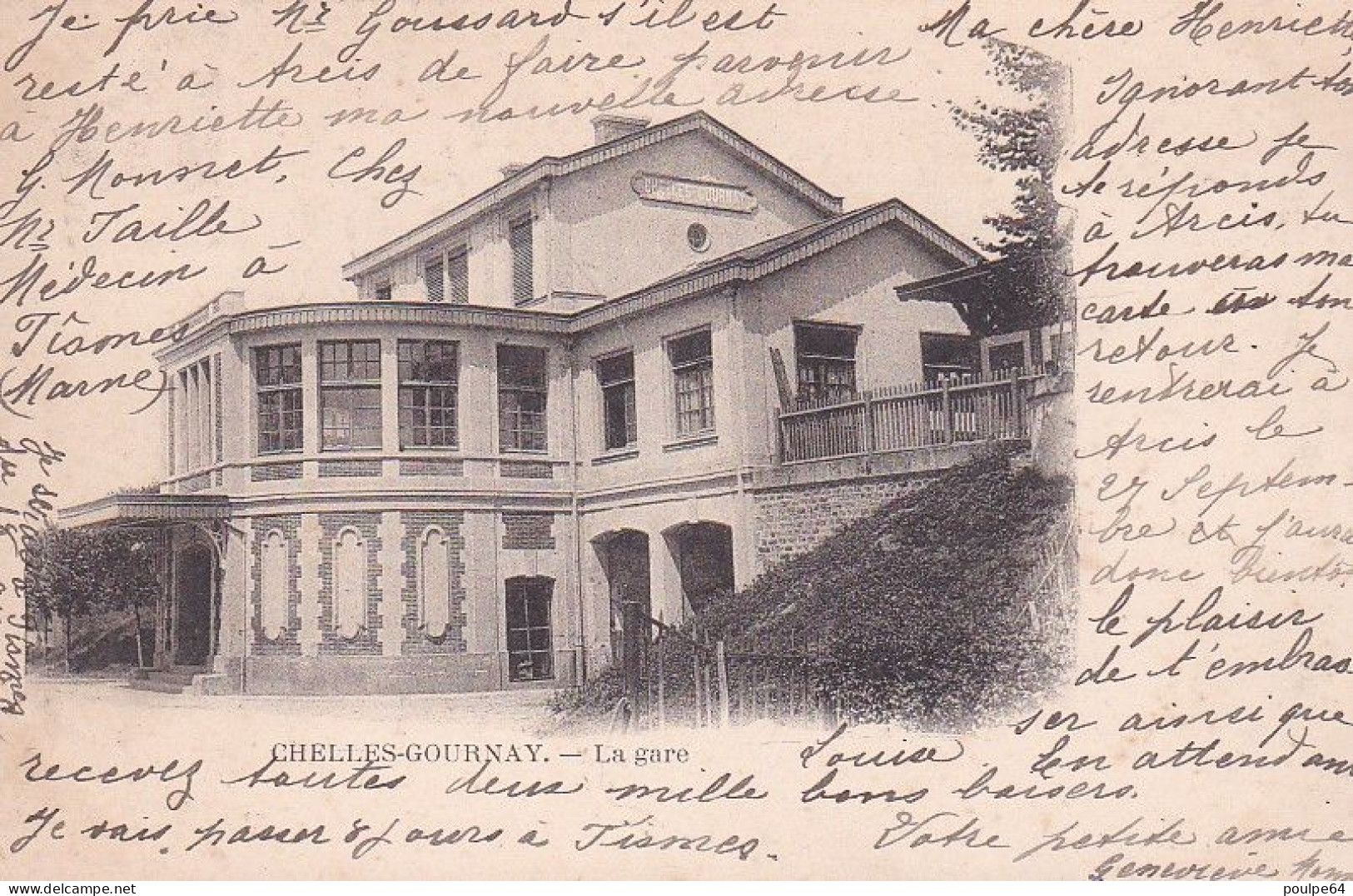 Chelles - Gournay - La Gare : Vue Extérieure - Chelles