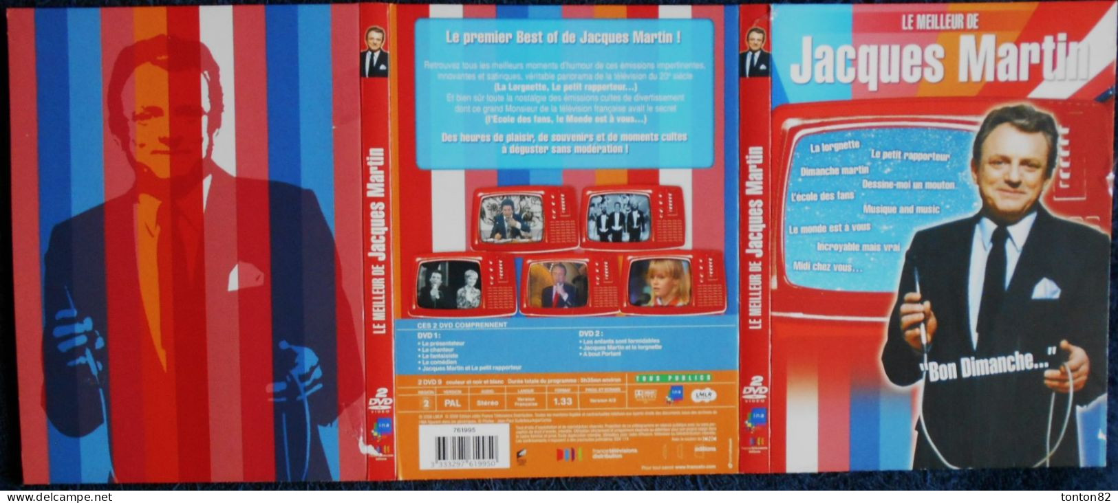 Jacques Martin - " Bon Dimanche " - 2 DVD - ( 5 H 35 De Spectacle ) . - Komedie