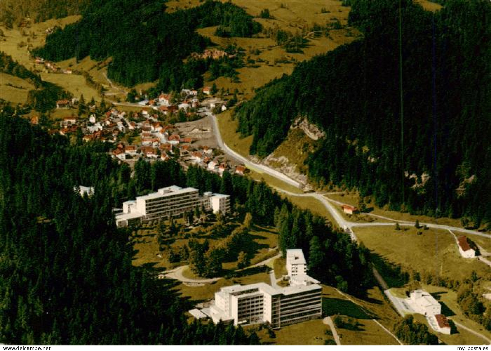 73927863 Todtmoos Sanatorium Wehrawald Fliegeraufnahme - Todtmoos