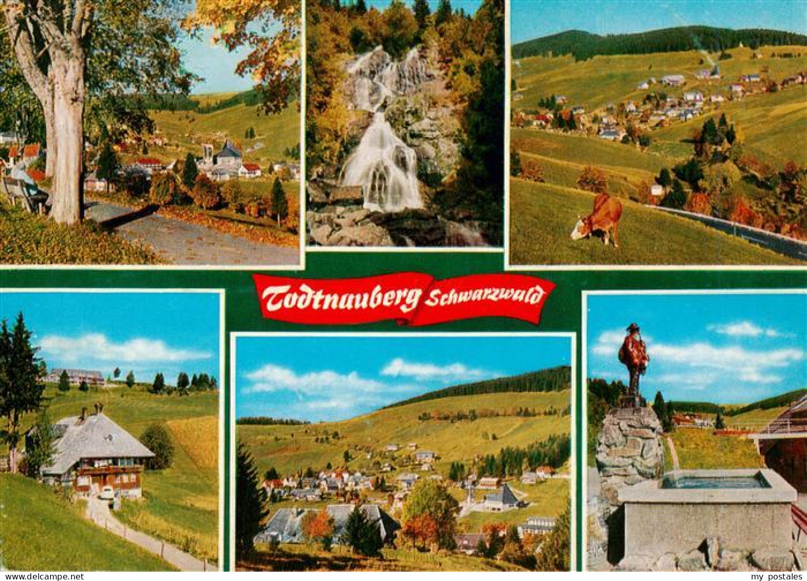 73927855 Todtnauberg Panorama Wasserfall Schwarzwaldhaus Brunnen - Todtnau