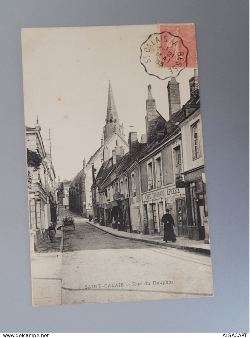 St Calais , Rue Du Dauphin - Saint Calais