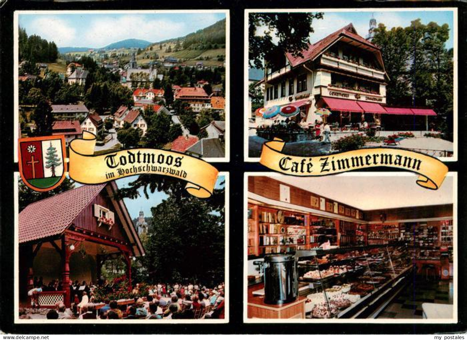 73927840 Todtmoos Am Kurpark Cafe Zimmermann Gastraum Terrasse - Todtmoos