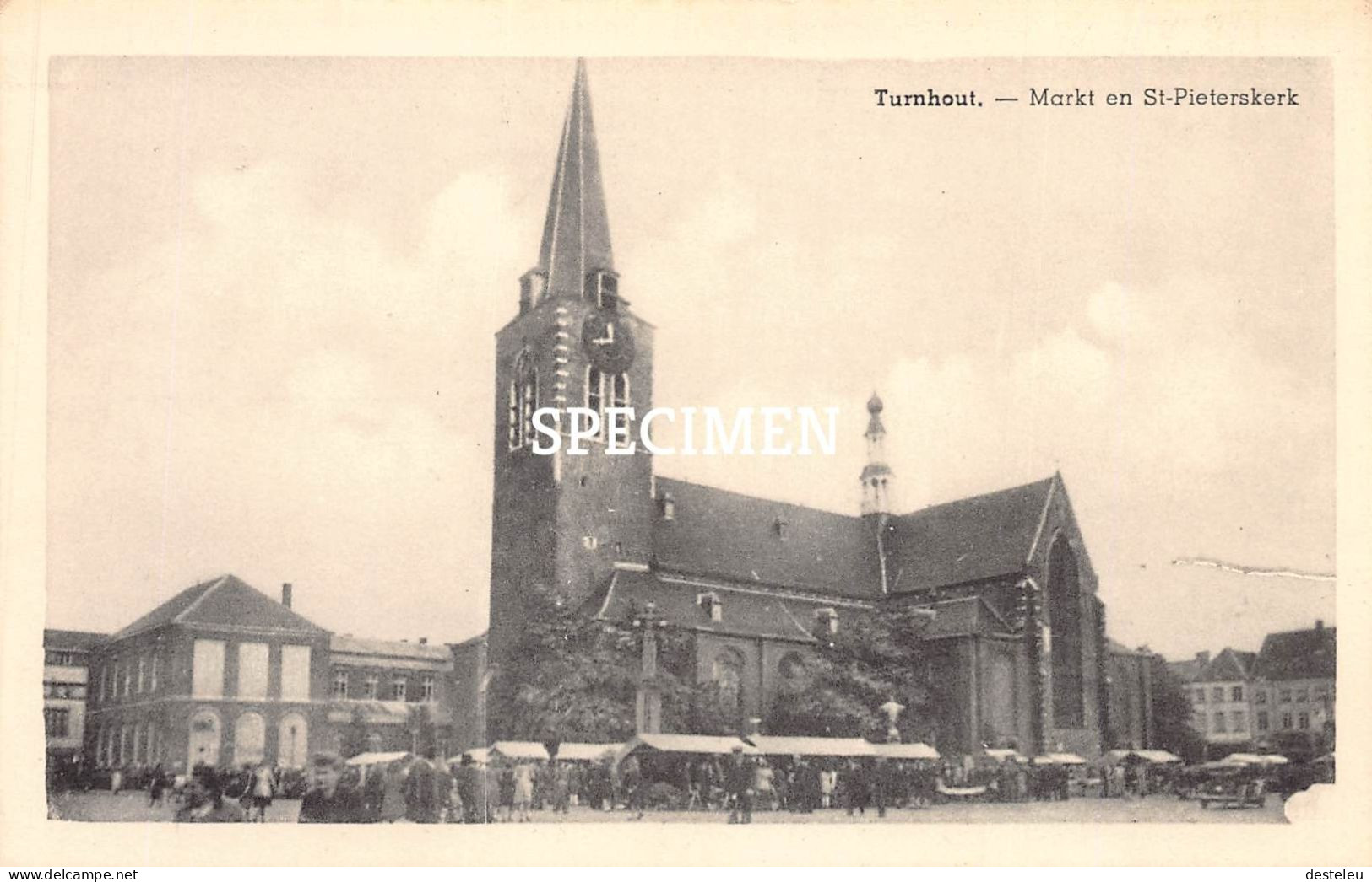 Markt En St-Pieterskerk - Turnhout - Turnhout