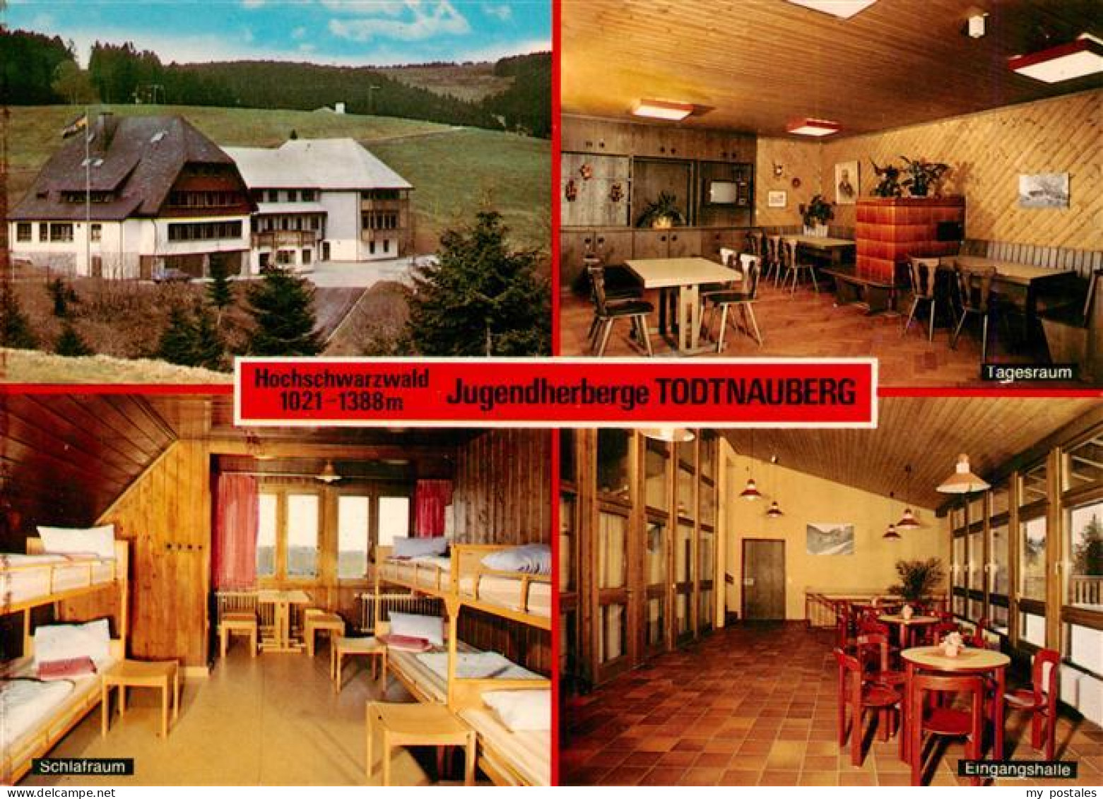 73927812 Todtnauberg Jugendherberge Tagesraum Schlafraum Eingangshalle - Todtnau