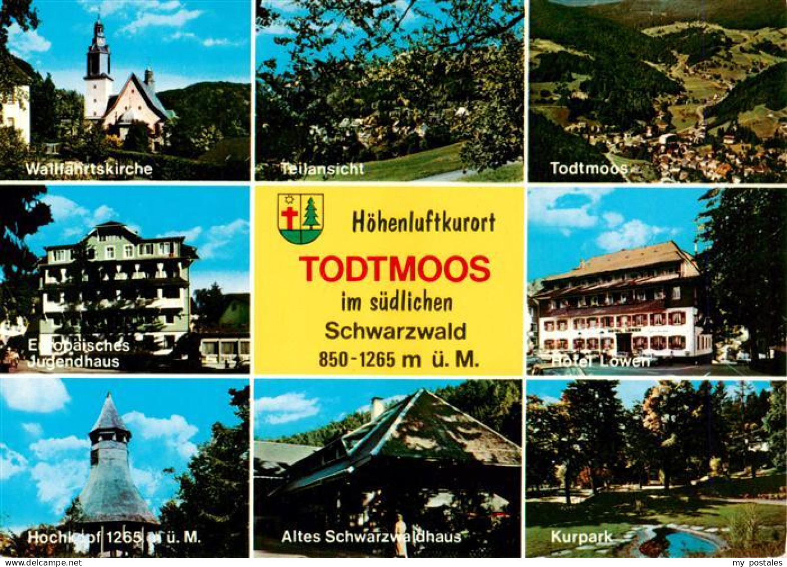 73927806 Todtmoos Wallfahrtskirche Europaeisches Jugendhaus Hochkopfturm Altes S - Todtmoos