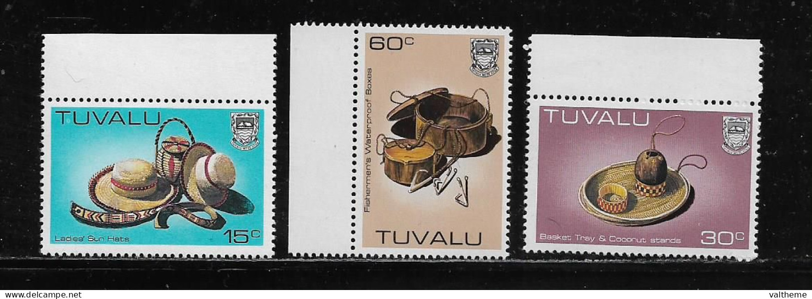 TUVALU  ( DIV - 387 )   1984  N° YVERT ET TELLIER  N°  232/234     N** - Tuvalu