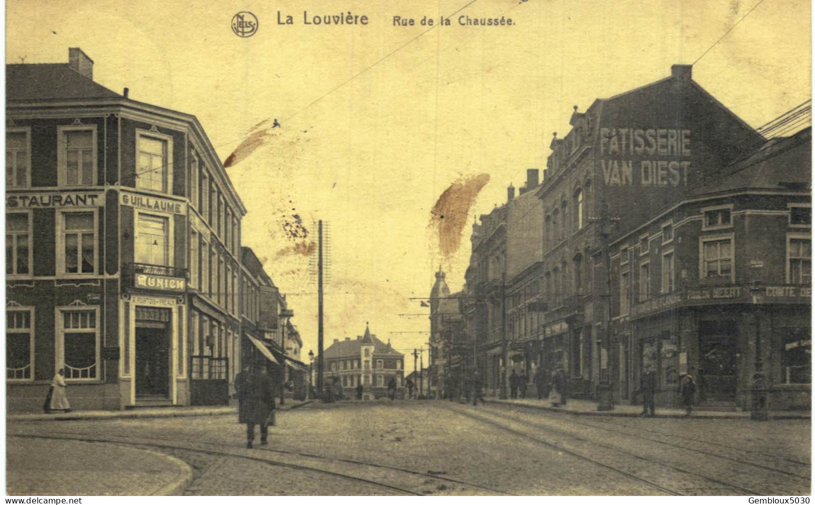 (270) La Louvière  Rue De La Chaussée - La Louviere