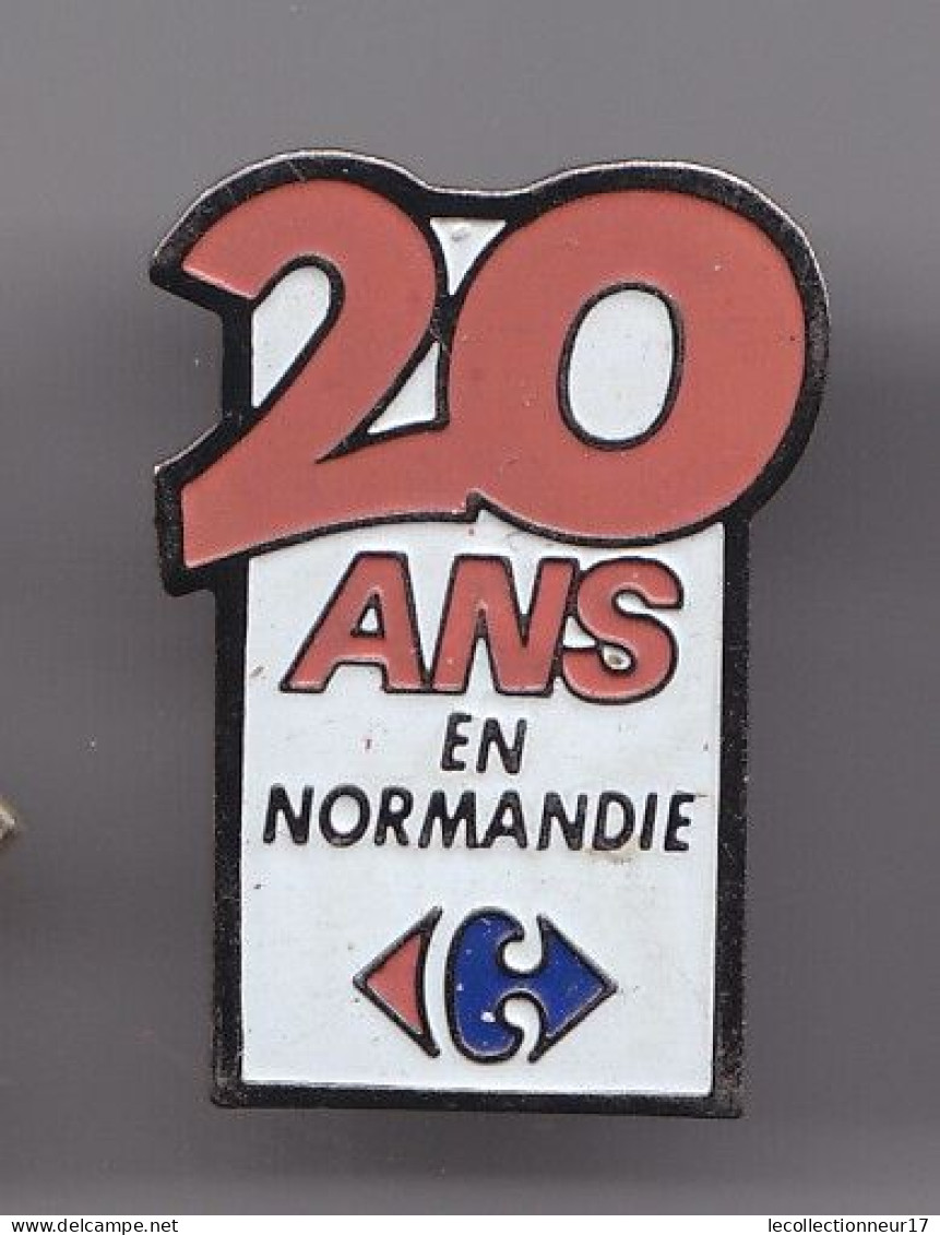 Pin's  Carrefour 20 Ans En Normandie Réf 7720JL - Cities