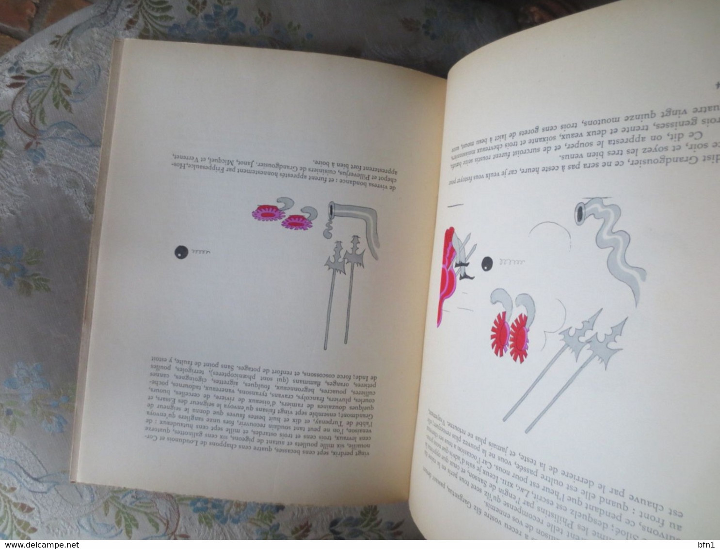 GARGANTUA - François RABELAIS - Illustrations de DUBOUT 1935 Gibert Jeune N° 800