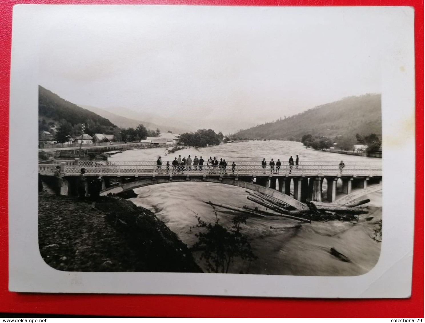 Romania Puhoiul De Pe Bistrita 1930 / Foto 18x13 Cm - Romania