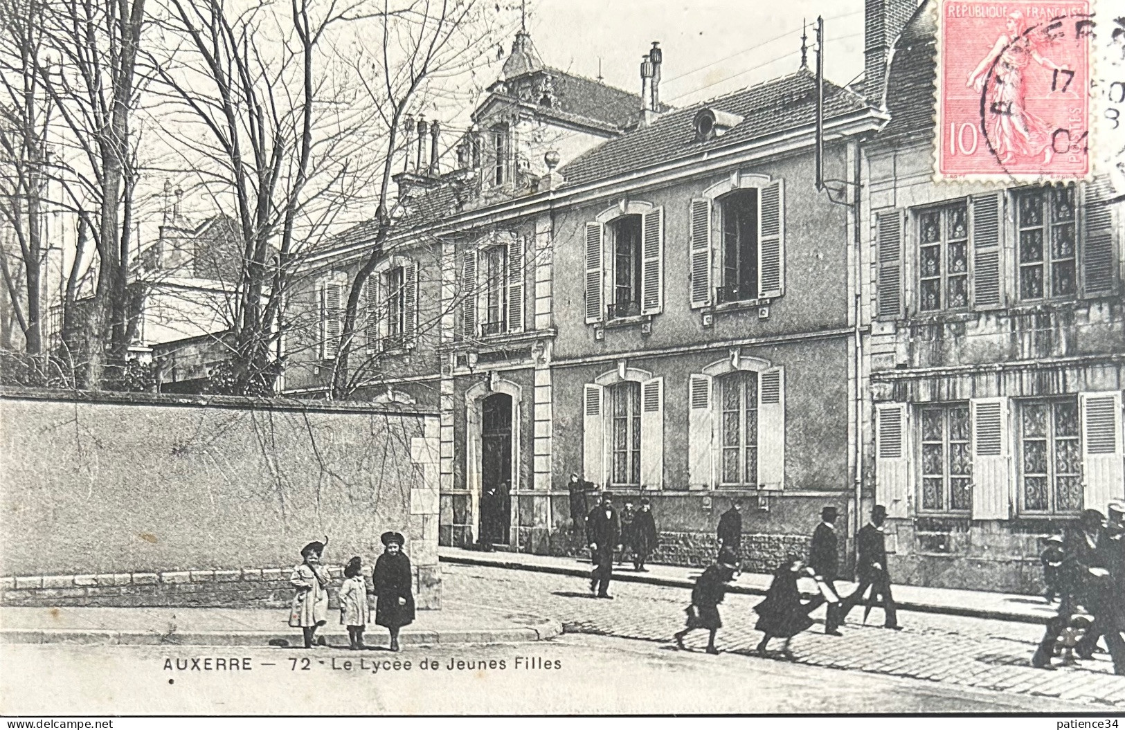 89 - AUXERRE - Le Lycée De Jeunes Filles - Auxerre