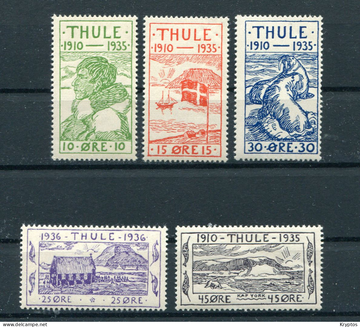 Greenland - Thule. Complete Set - MINT (NH)** - Thule