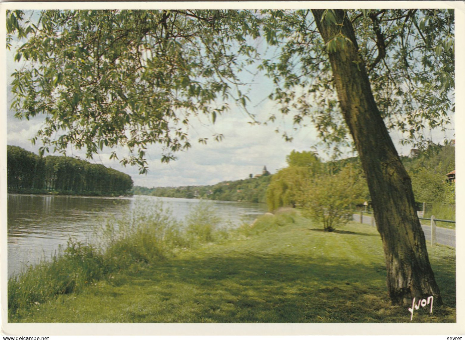 CPM . HERBLAY . - Les Bords De Seine. Beau Cliché - Herblay