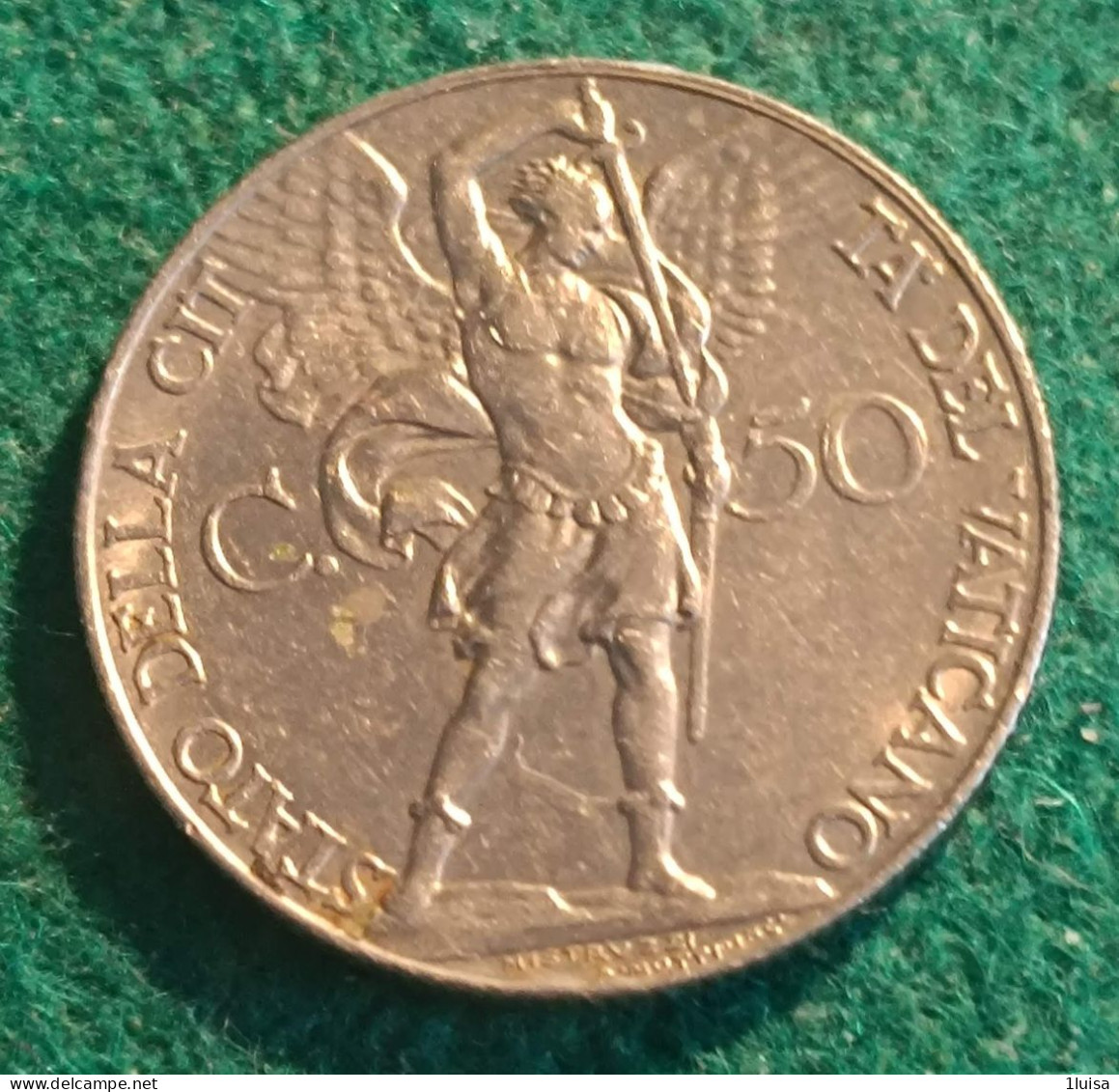 Vaticano 50 Cent 1933-34 - Vaticano