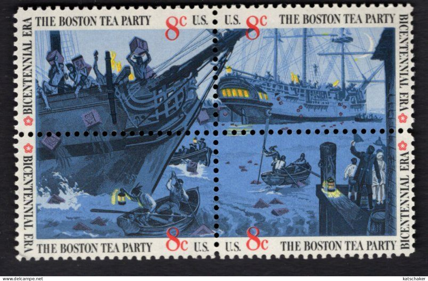 199961849 1973 SCOTT 1483A (XX) POSTFRIS MINT NEVER HINGED - BOSTON TEA PARTY - Unused Stamps