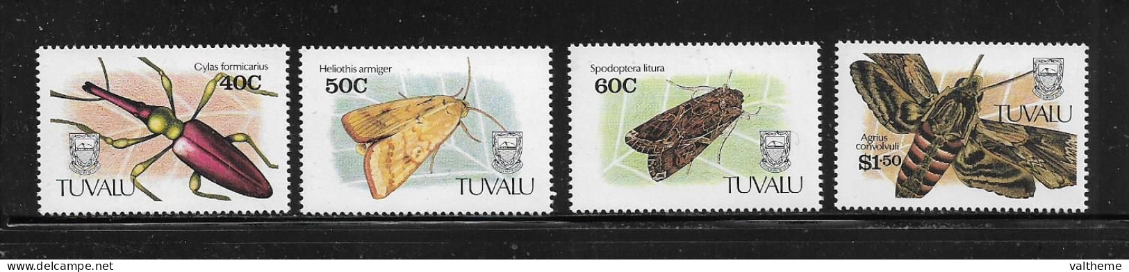 TUVALU  ( DIV - 391 )   1991  N° YVERT ET TELLIER  N°  559/562     N** - Tuvalu