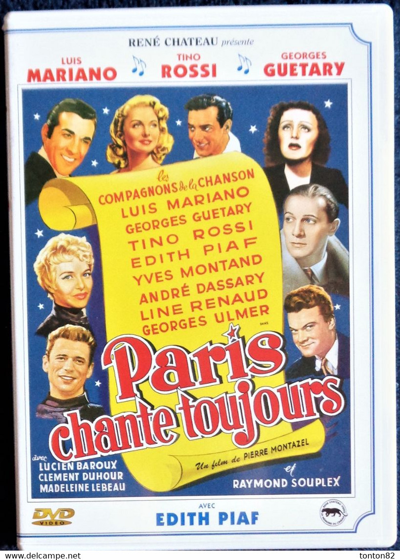 Paris Chante Toujours - Tino Rossi - Luis Mariano - Yves Montand - Edith Piaf - Line Renaud - - Musicals