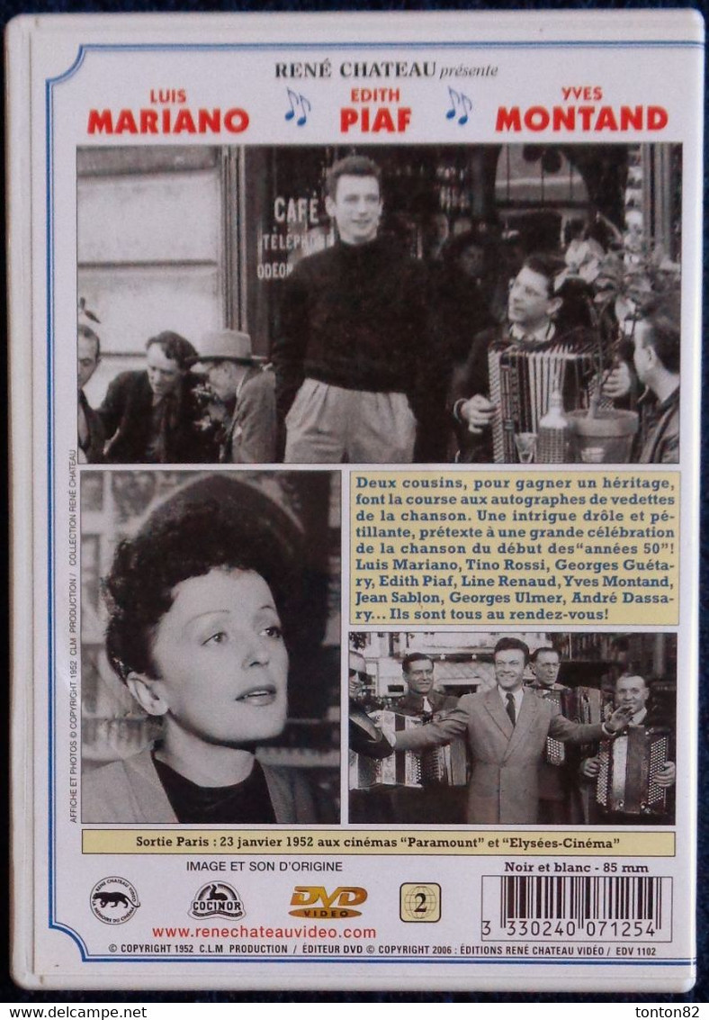 Paris Chante Toujours - Tino Rossi - Luis Mariano - Yves Montand - Edith Piaf - Line Renaud - - Musicalkomedie