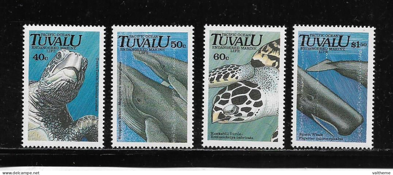 TUVALU  ( DIV - 392 )   1991  N° YVERT ET TELLIER  N°  563/566     N** - Tuvalu (fr. Elliceinseln)