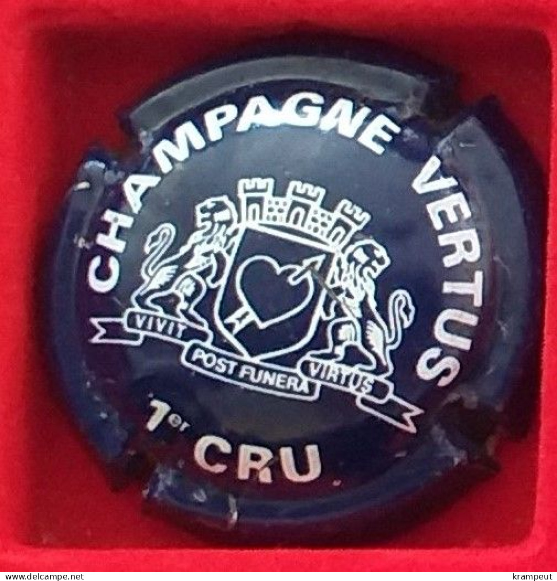 P8 Champagne Vertus 1er Cru Bleu Foncé - Altri & Non Classificati