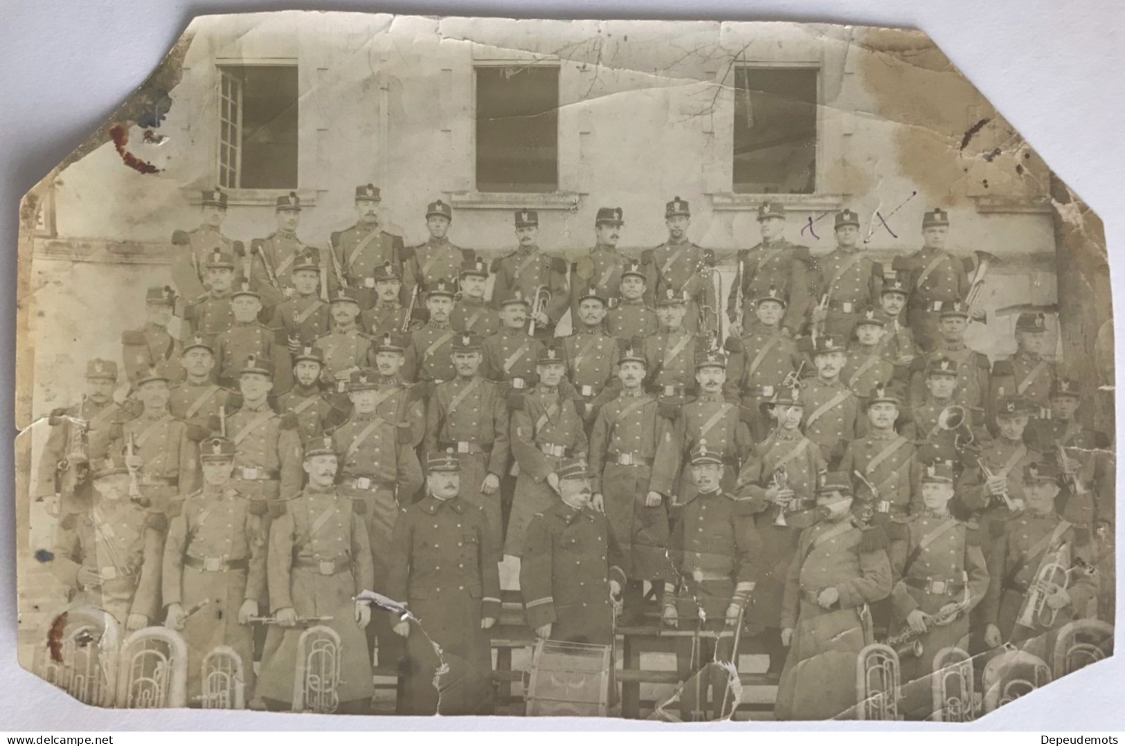 Photo Ancienne - Snapshot - Militaire - 137ème Régiment De Ligne - Infanterie - Fontenay Le Comte - 1909 - Guerra, Militares
