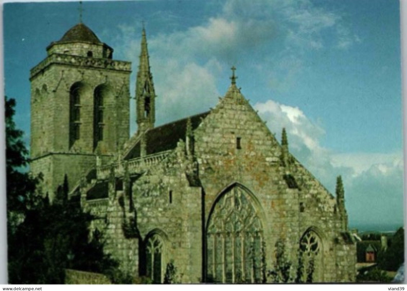 LOCRONAN. -  Eglise Saint Ronan. ( XVe ).     Non Circulée. - Locronan