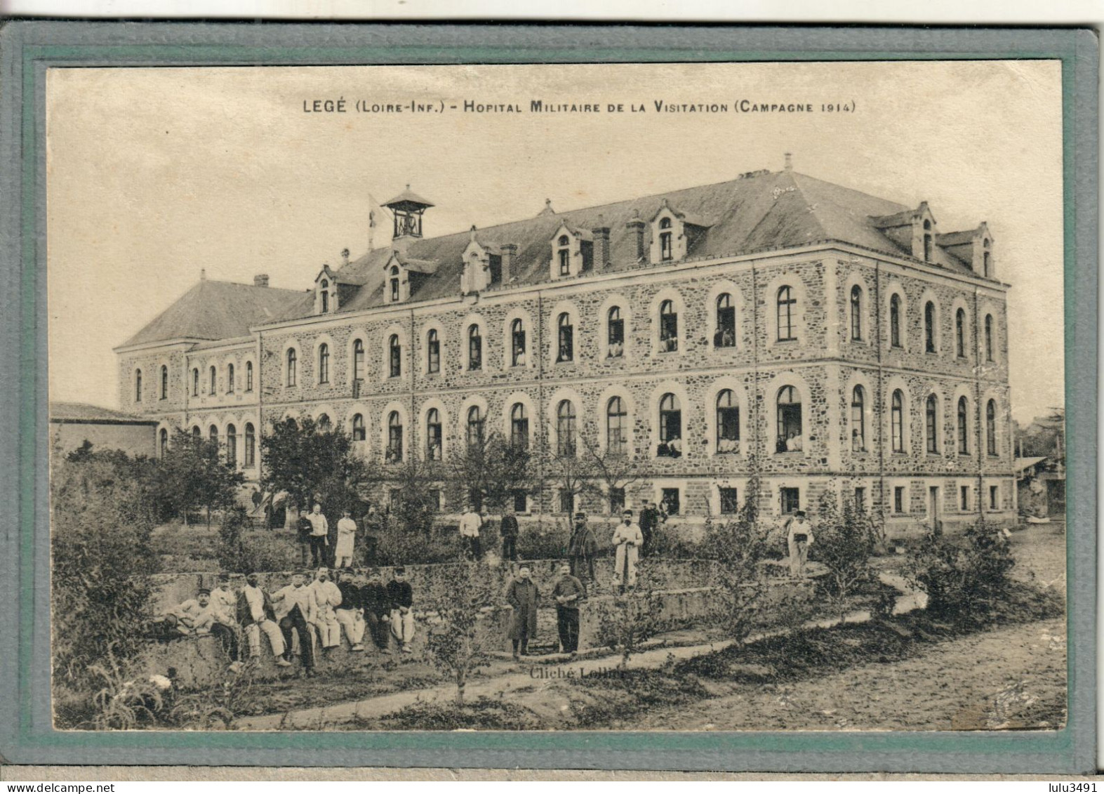 CPA (44) LEGé - Mots Clés: Hôpital Auxiliaire, Blessés, Complementaire, Croix Rouge, Temporaire -1914 - Legé