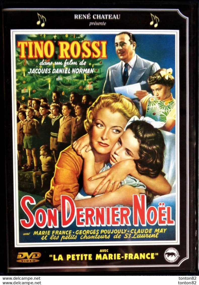 " Son Dernier Noël " - Tino Rossi - Marie France - Georges Poujouly - Claude May  . - Drama