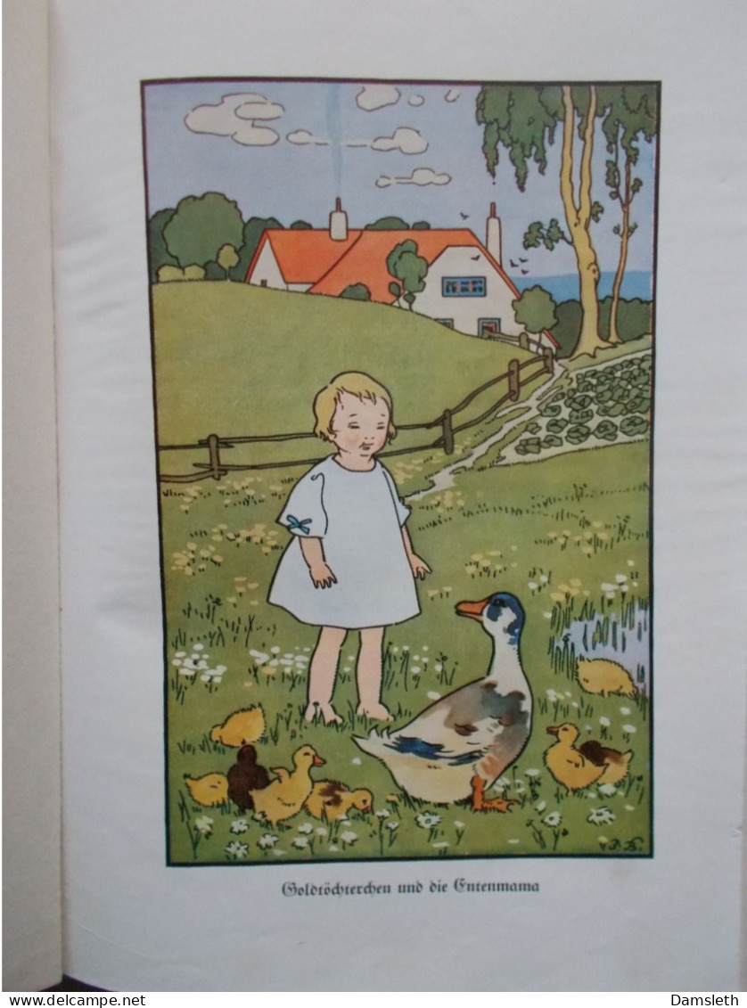 1935 Children's Book Fritz Baumgarten; Was Mütterchen Erzählt / Stories Told By Mother - Autres & Non Classés