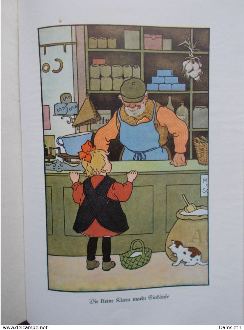 1935 Children's Book Fritz Baumgarten; Was Mütterchen Erzählt / Stories Told By Mother - Autres & Non Classés