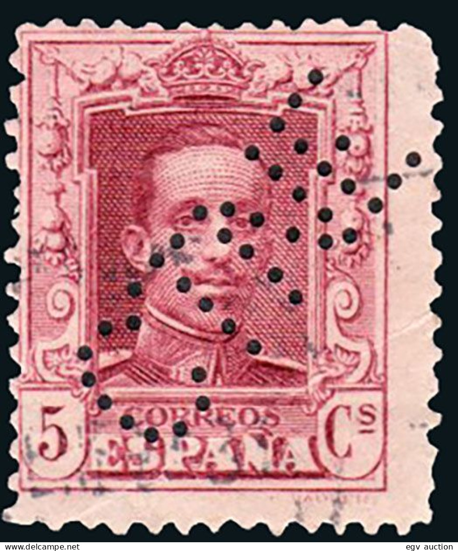 Madrid - Perforado - Edi O 311 "CTNE" (Telefónica) - Used Stamps