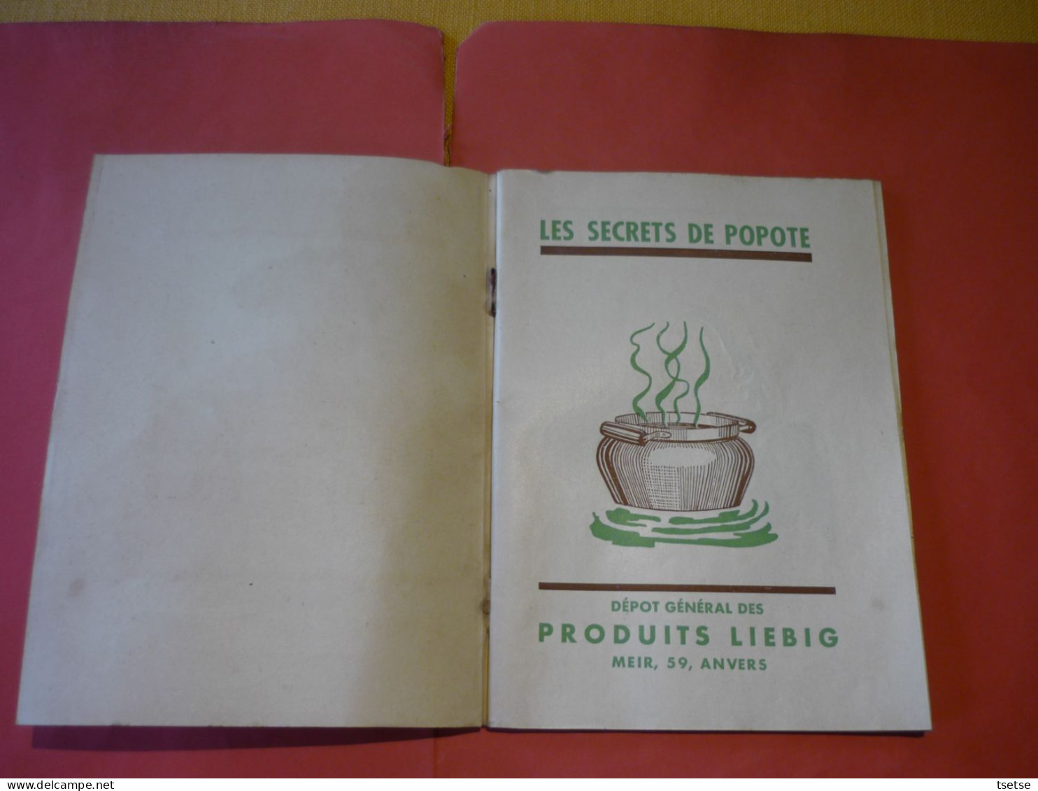 Livre Produit Par Liebig / Les Secrets De Popote / 64 Pages - Gastronomia