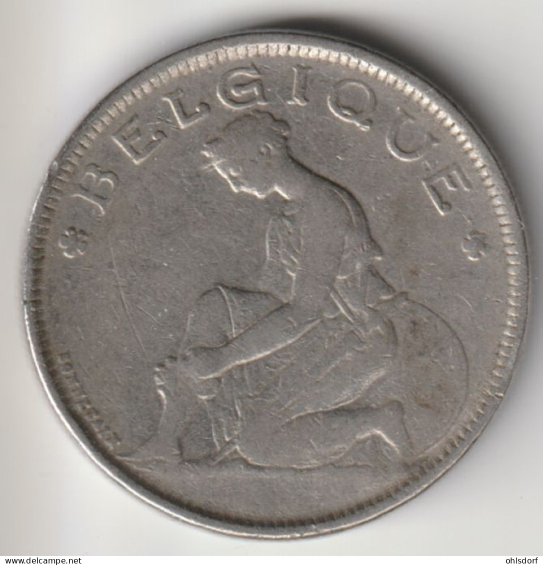 BELGIQUE 1923: 2 Francs, KM 91 - 2 Franchi